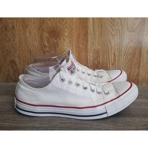 Converse Chuck Taylor All Star Sneaker White Low Top Shoes Womens 10.5 Mens 8.5
